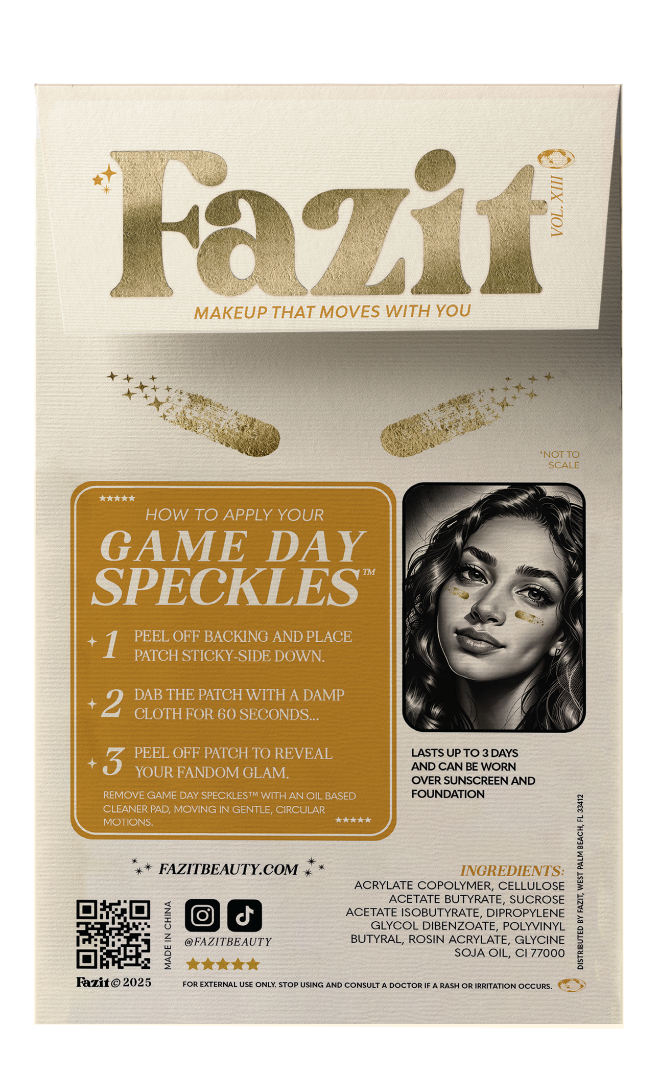 Fazit Gold Game Day Speckles
