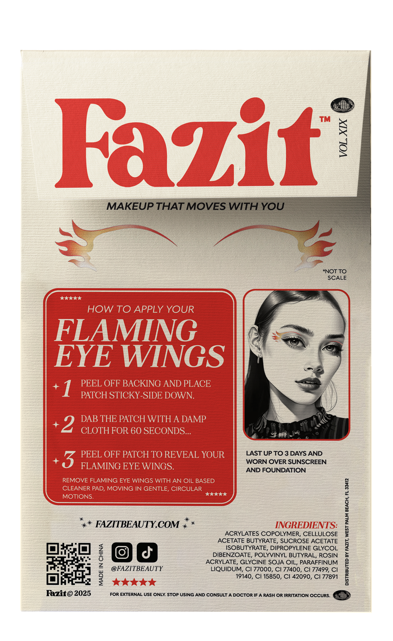 Flaming Eye Wings
