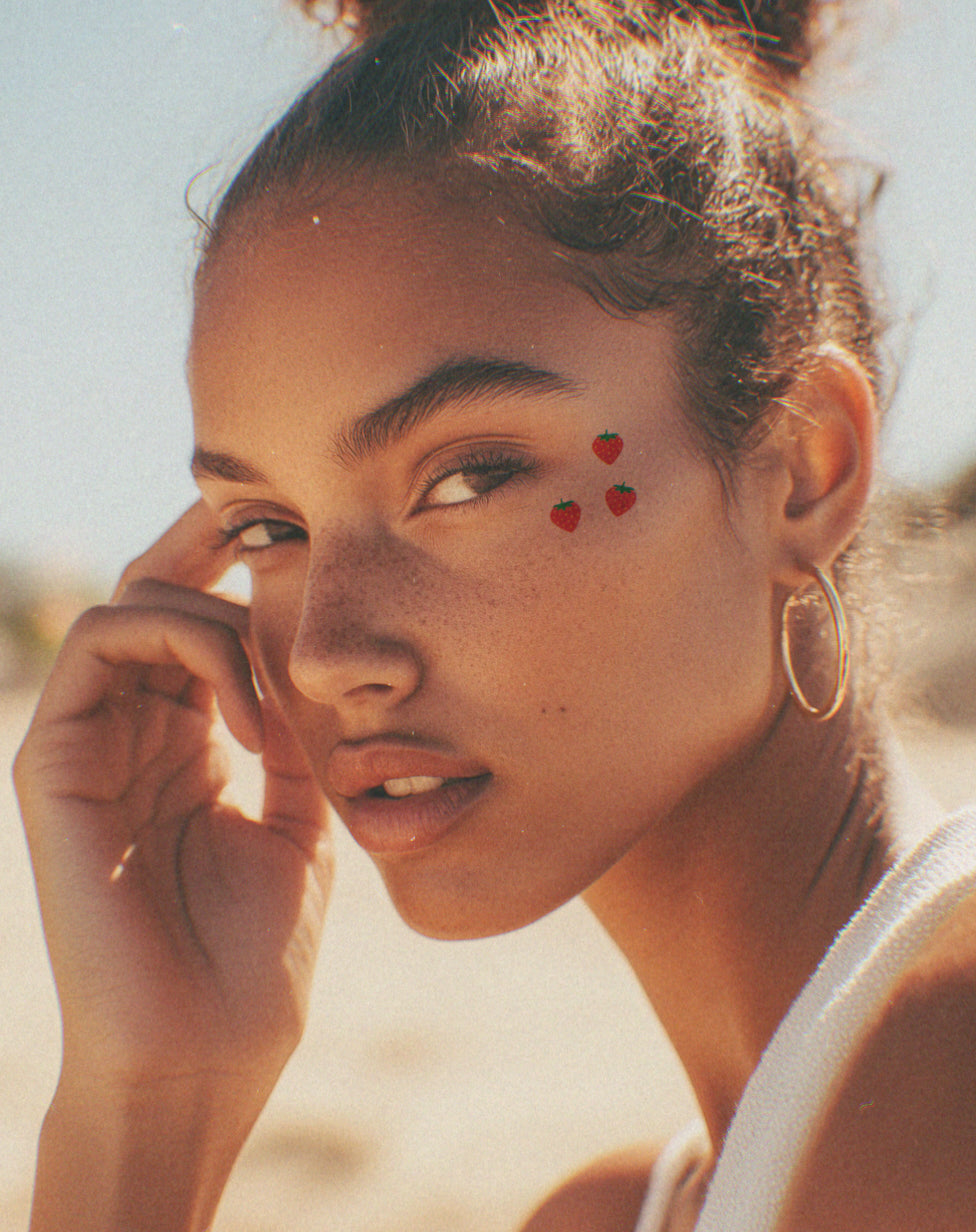 Strawberry speckles
