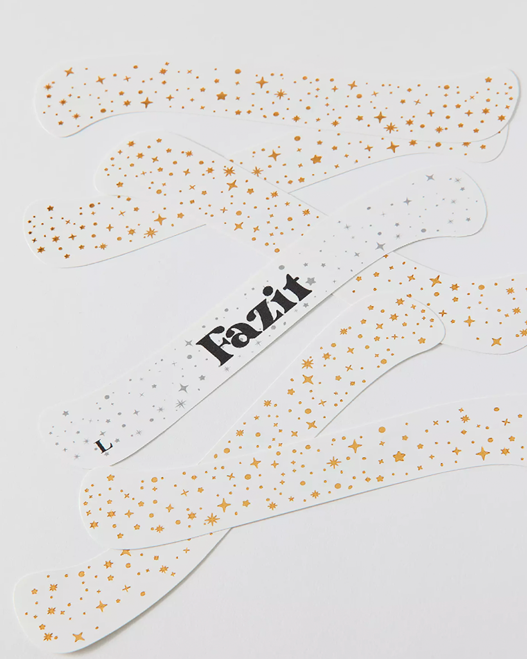 Gold Decolletage Glitter Makeup Patches