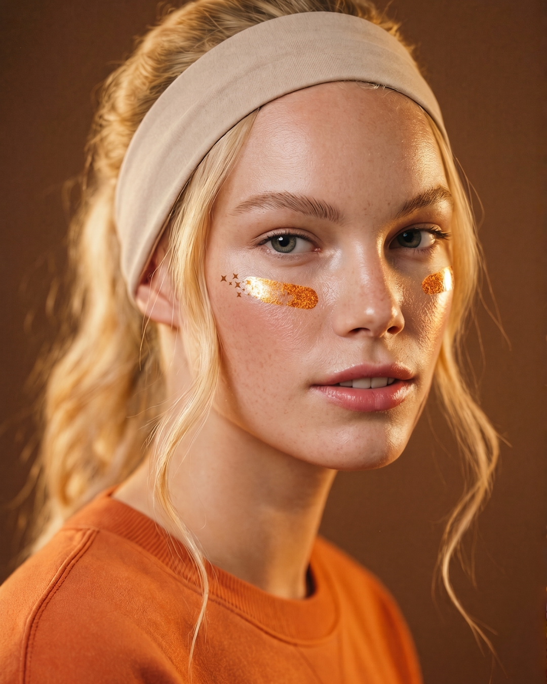 Orange Game Day Speckles