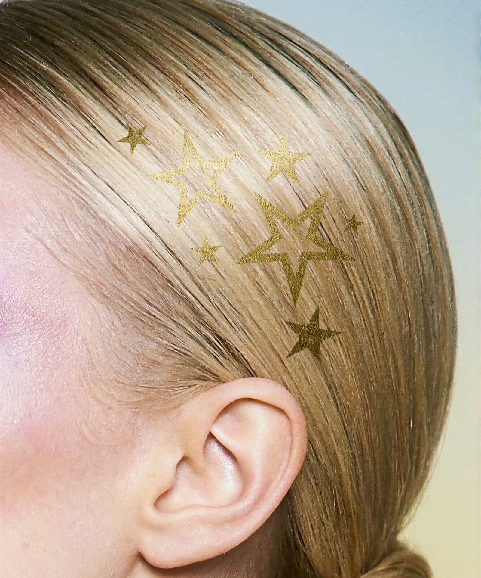 Golden Starlet Strands (Hair)