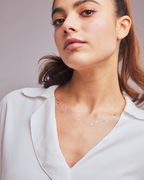 Silver Decolletage Glitter Makeup Patches