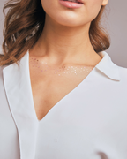 Rose Decolletage Glitter Makeup Patches