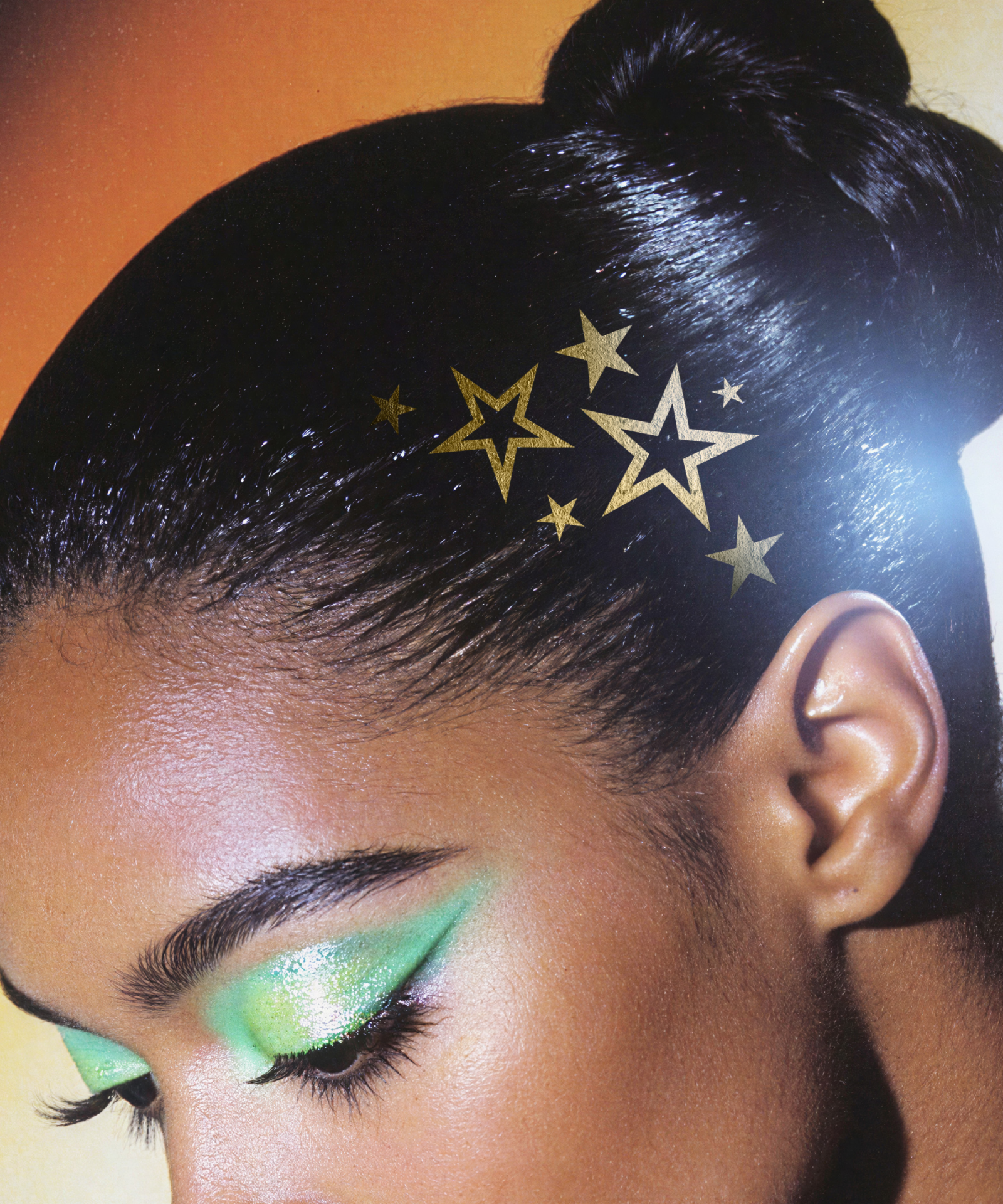 Golden Starlet Strands (Hair)