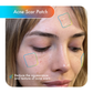 acne scar patch on face