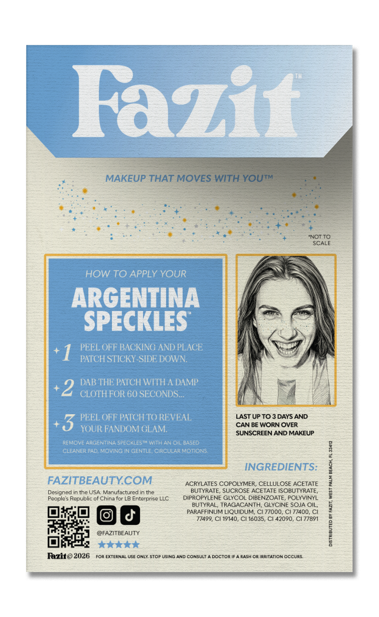 World Cup Argentina Speckles