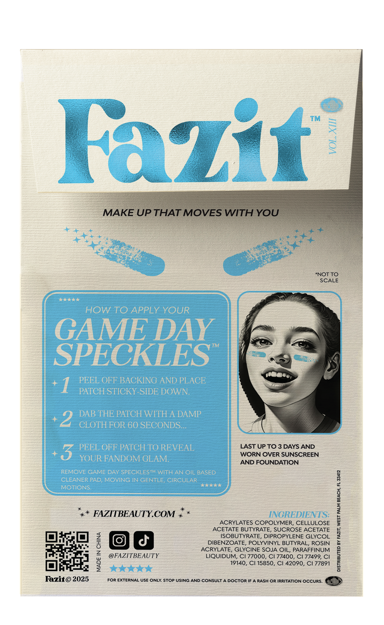 Aqua Game Day Speckles