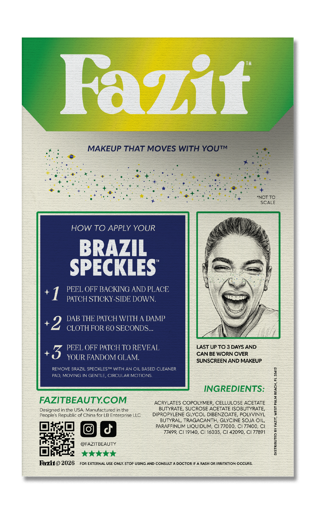 World Cup Brazil Speckles