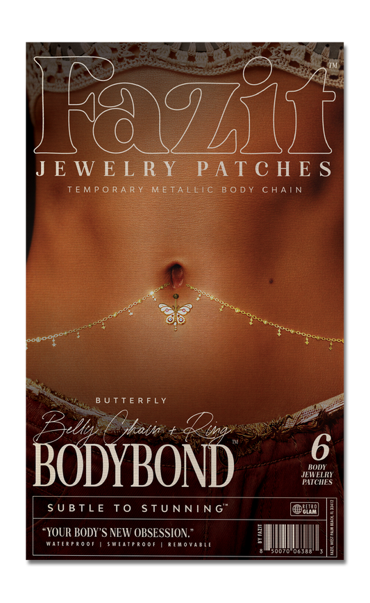 Butterfly Belly Chain + Ring Bodybond
