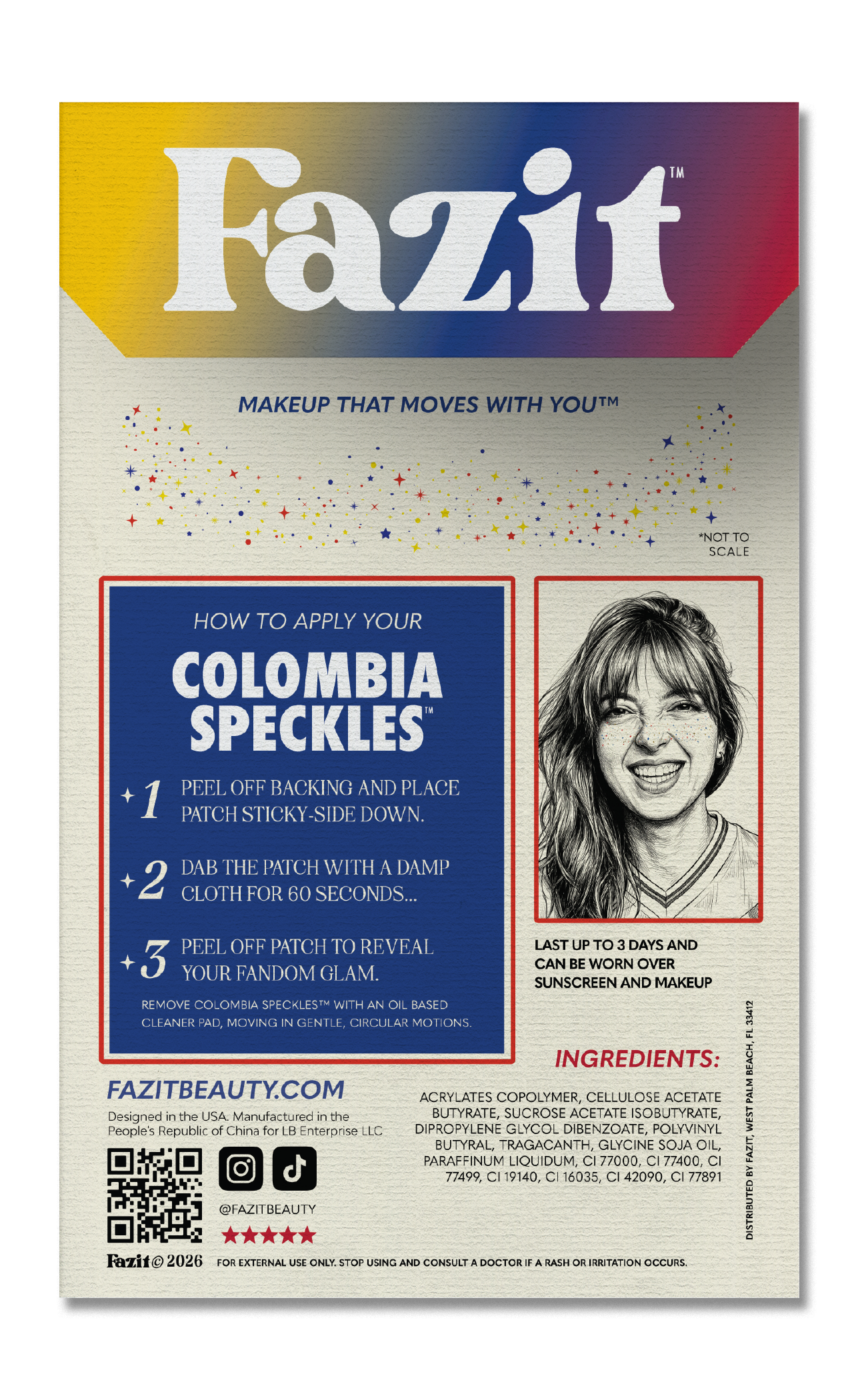 World Cup Colombia Speckles
