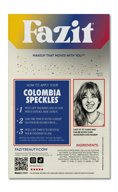 World Cup Colombia Speckles