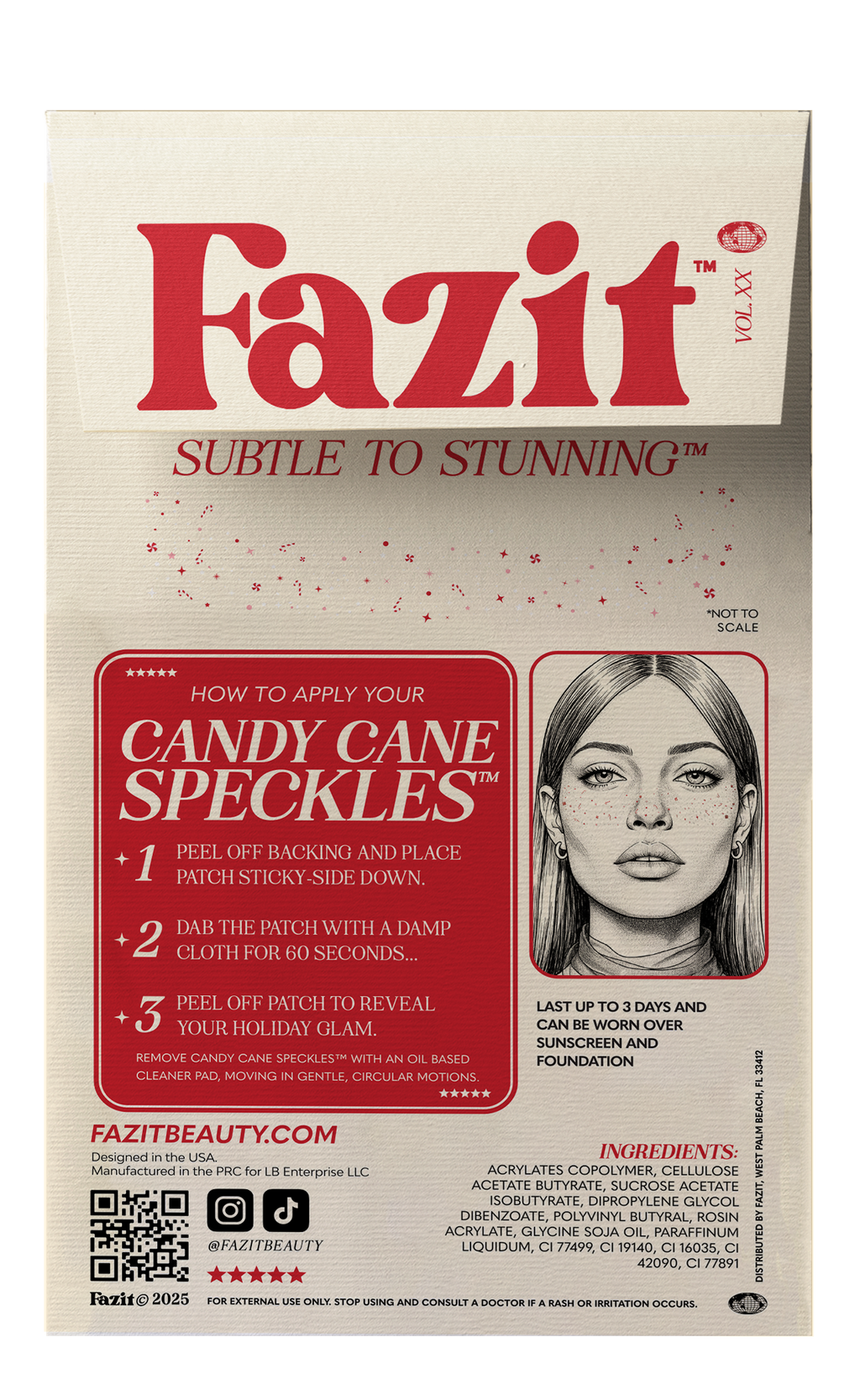 Candy Cane Speckles