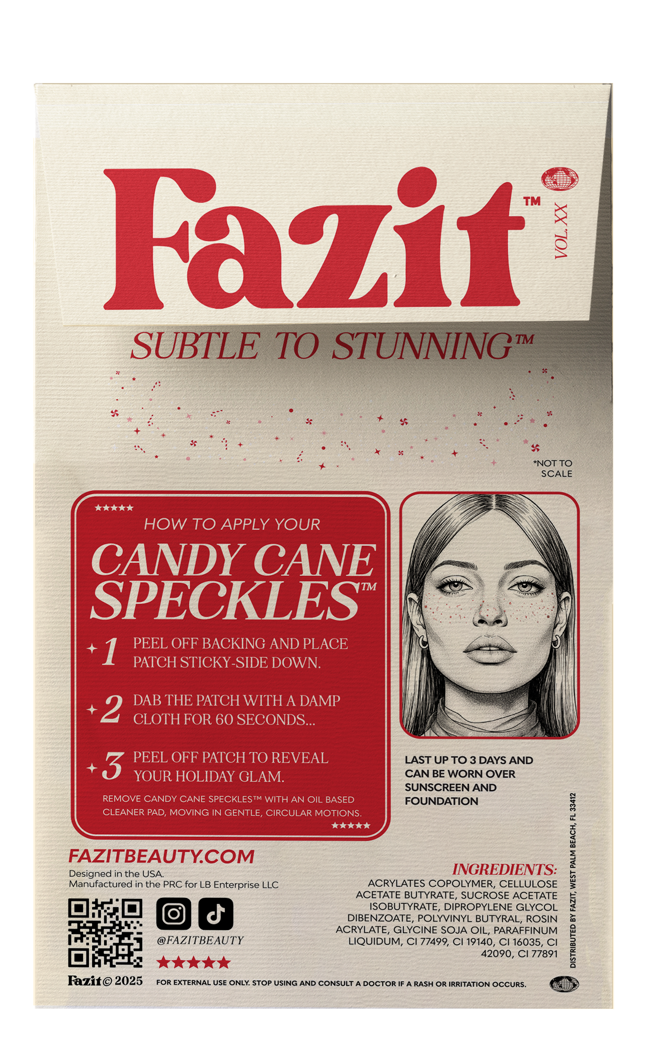 Candy Cane Speckles