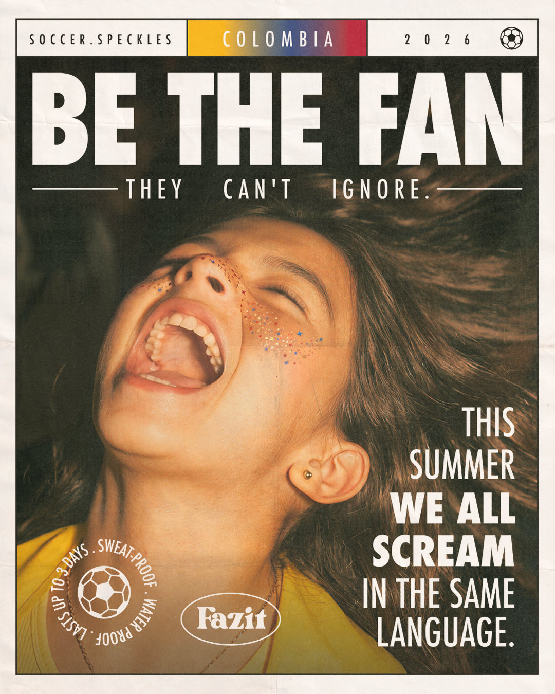 Your Colors. Their Game. Your Moment.