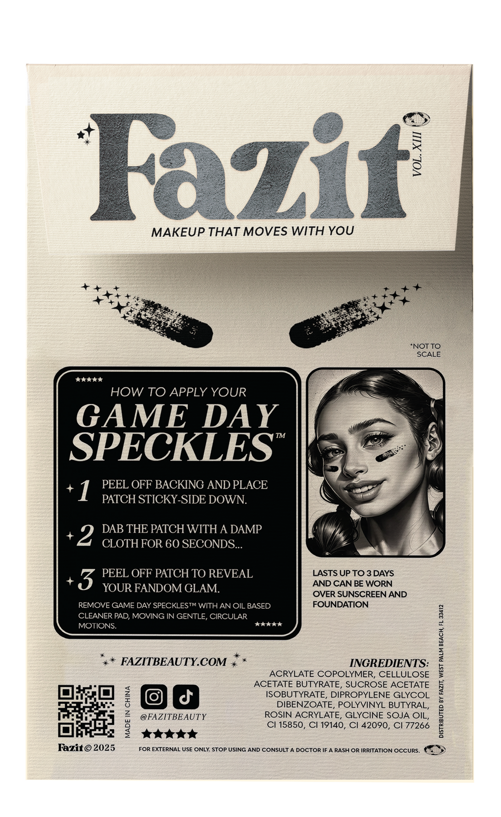 Fazit Black Game Day Speckles