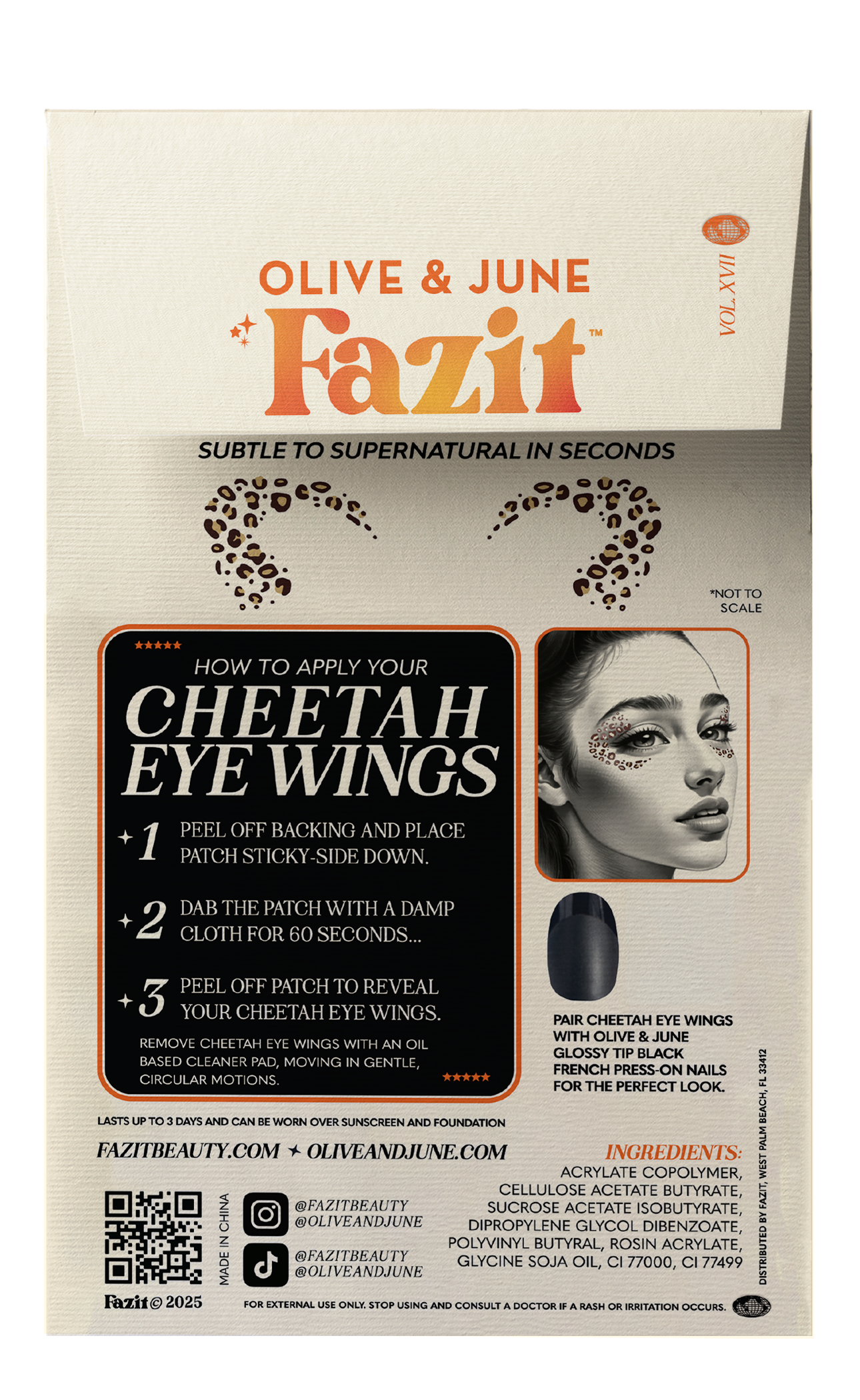 Cheetah Eye Wings