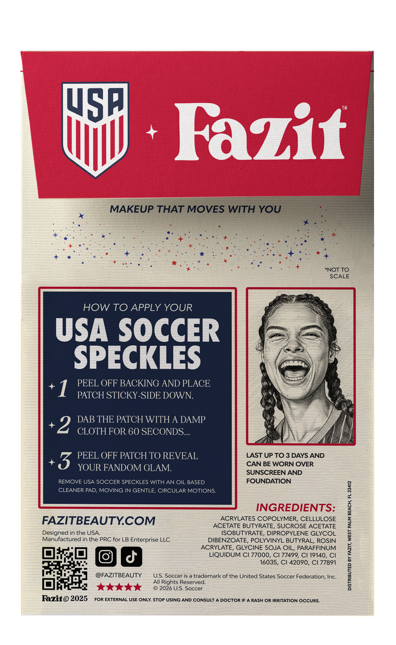 U.S. Soccer Speckles