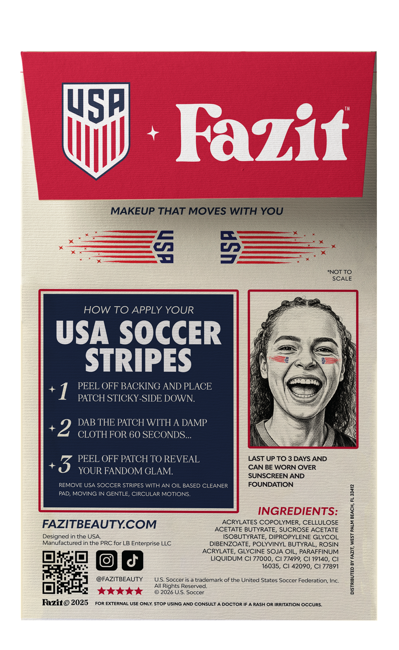U.S. Soccer Stripes