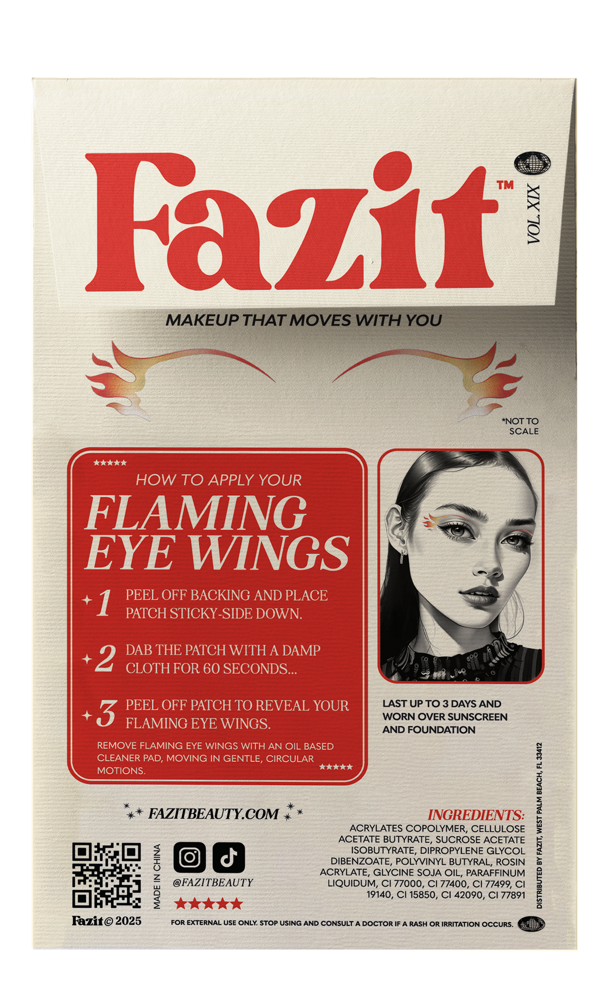 Flaming Eye Wings