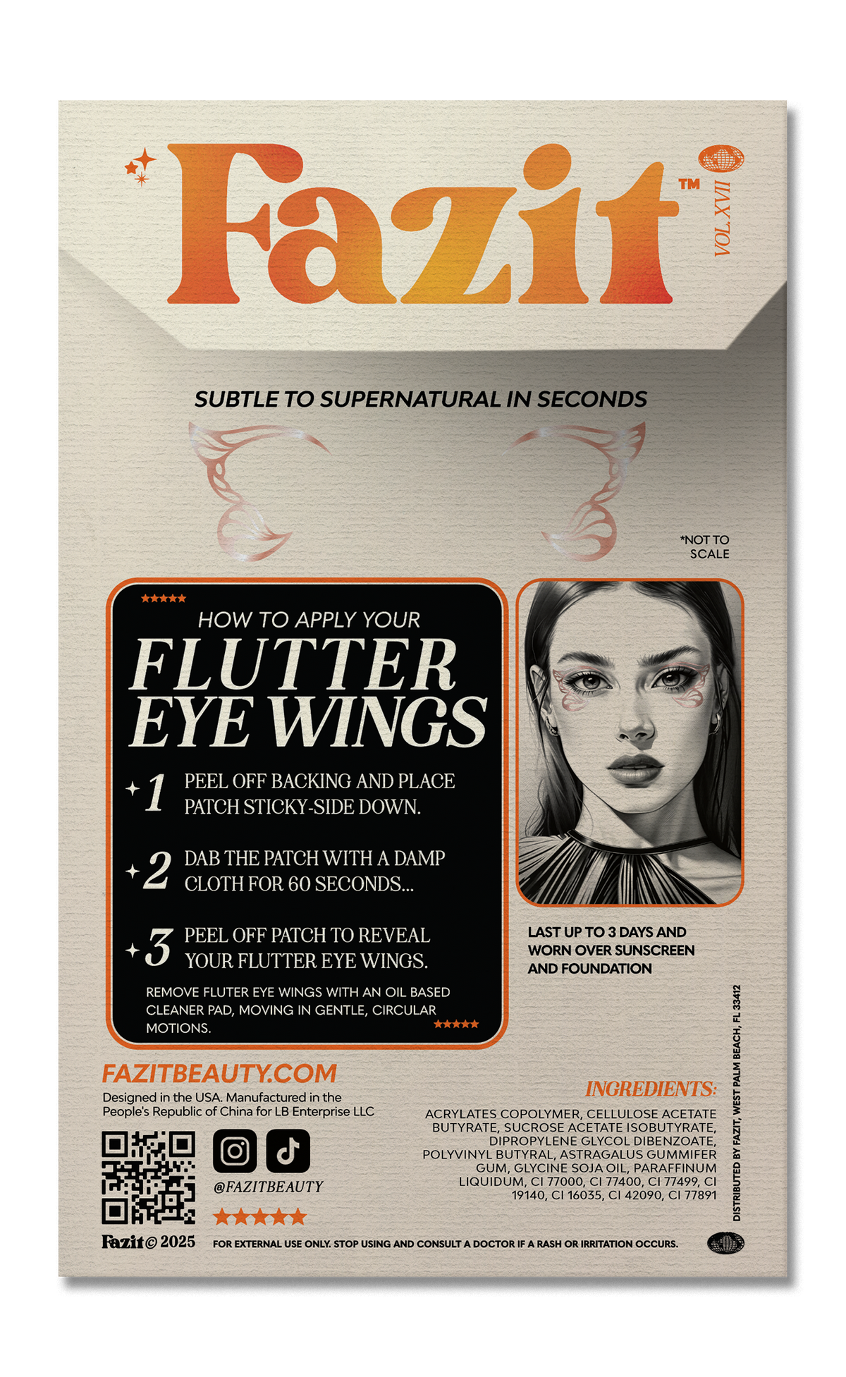 Flutter Eye Wings