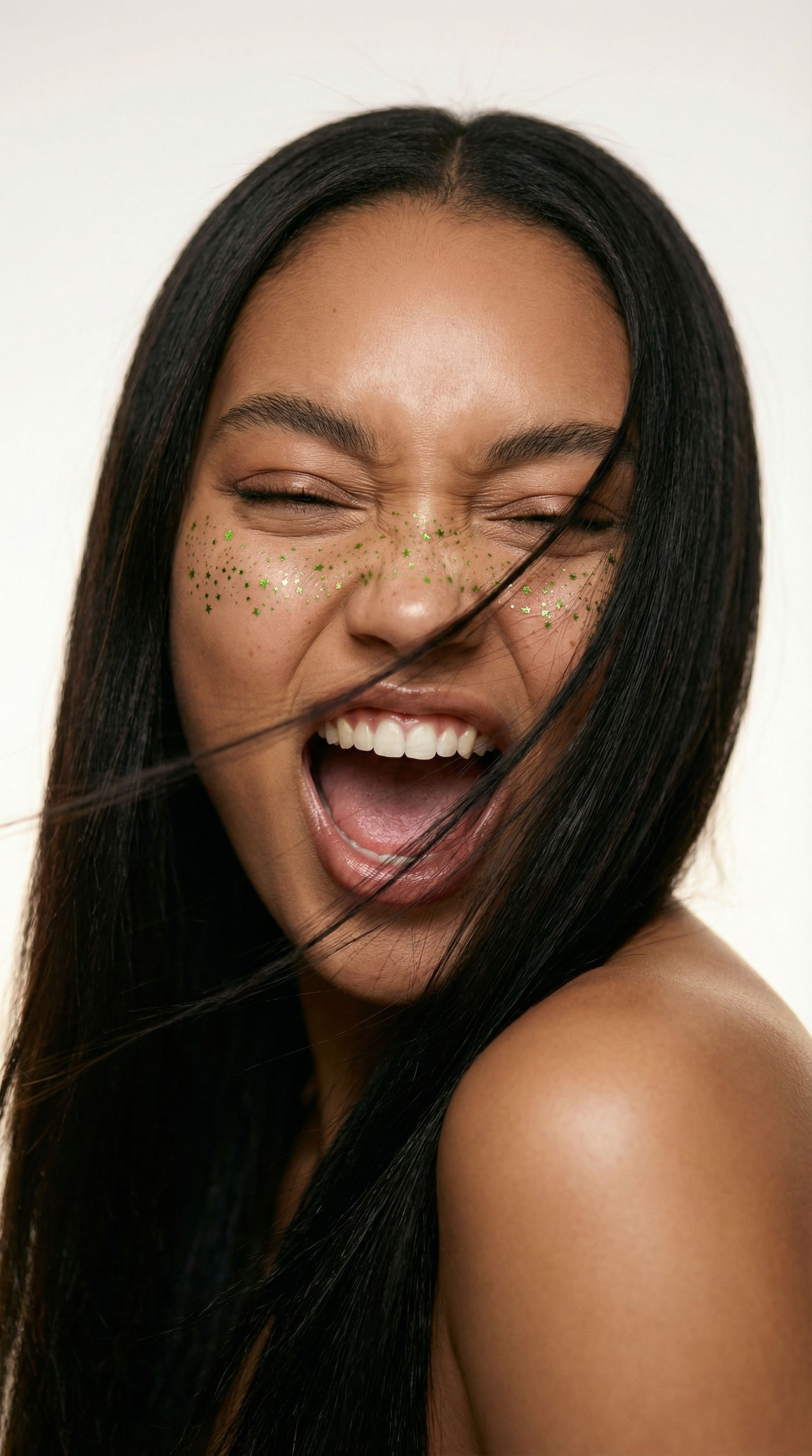 Green Spirit Speckles Makeup Patches - Team Spirit Collection