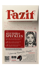 Red Spirit Speckles Makeup Patches - Team Spirit Collection