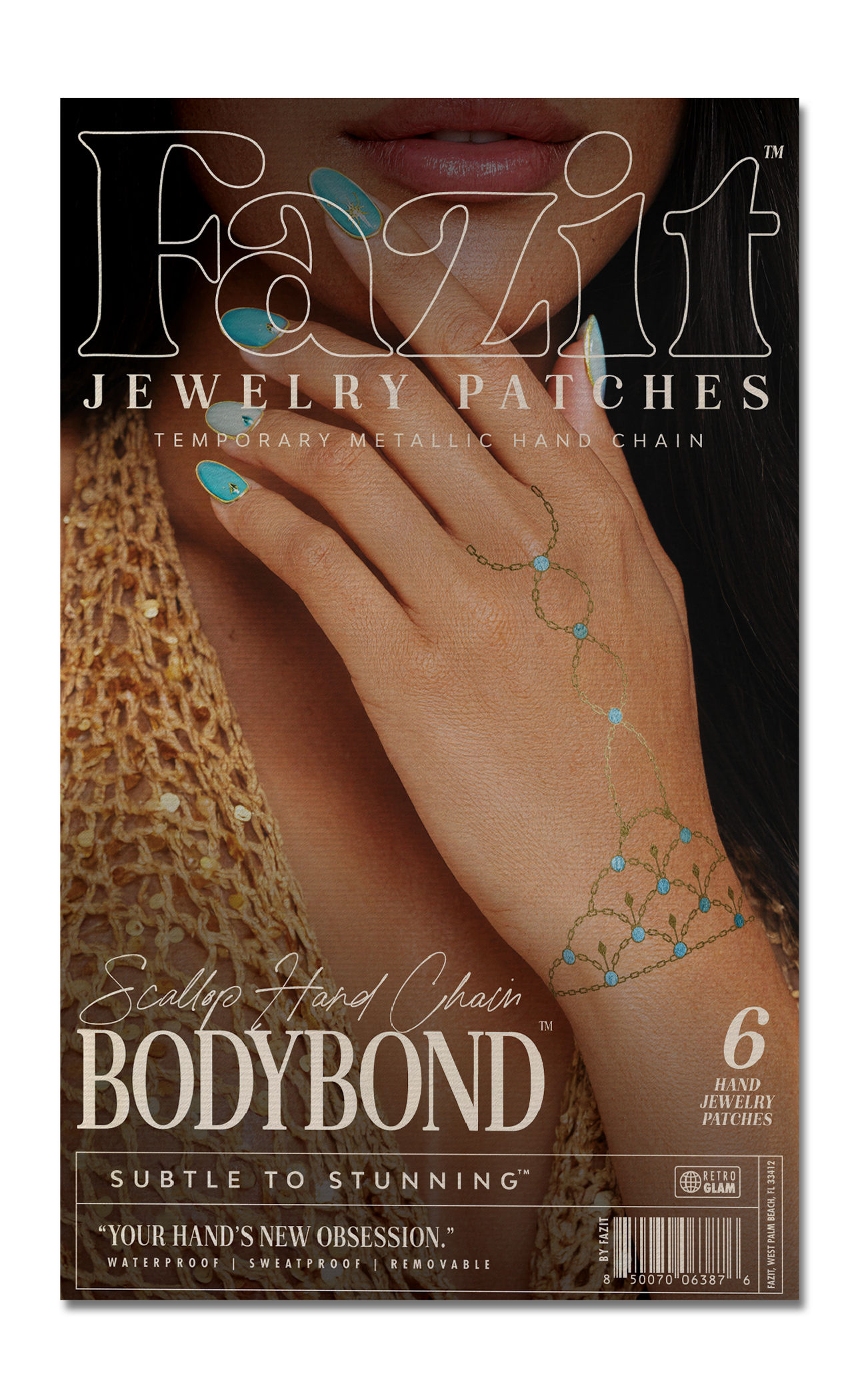 Scallop Hand Chain Bodybond