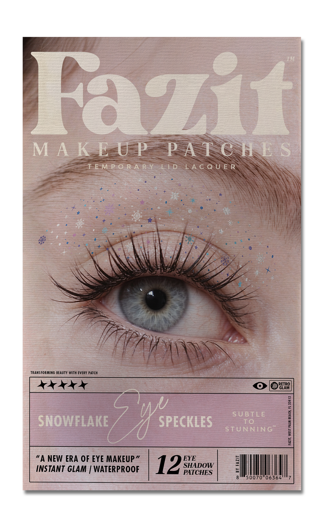 Snowflake Eye Speckles