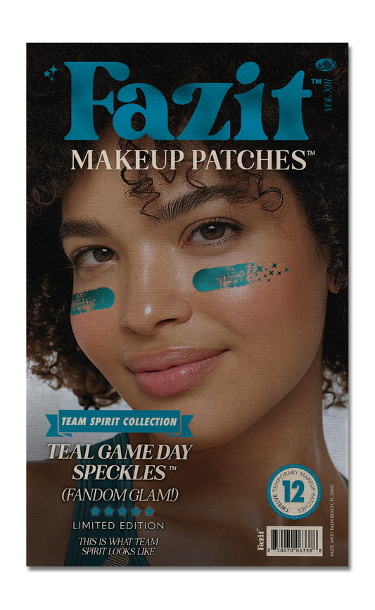 Teal Game Day Speckles