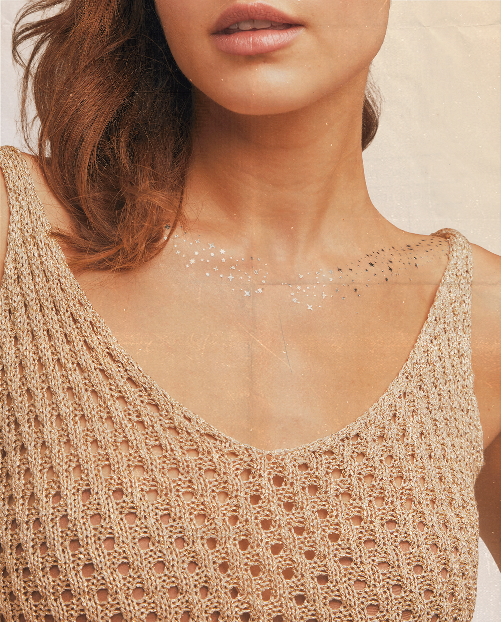 Wherever the light hits.